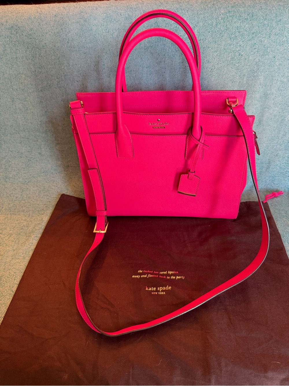 Kate Spade Cameron Street Candace Satchel Leather Crossbody